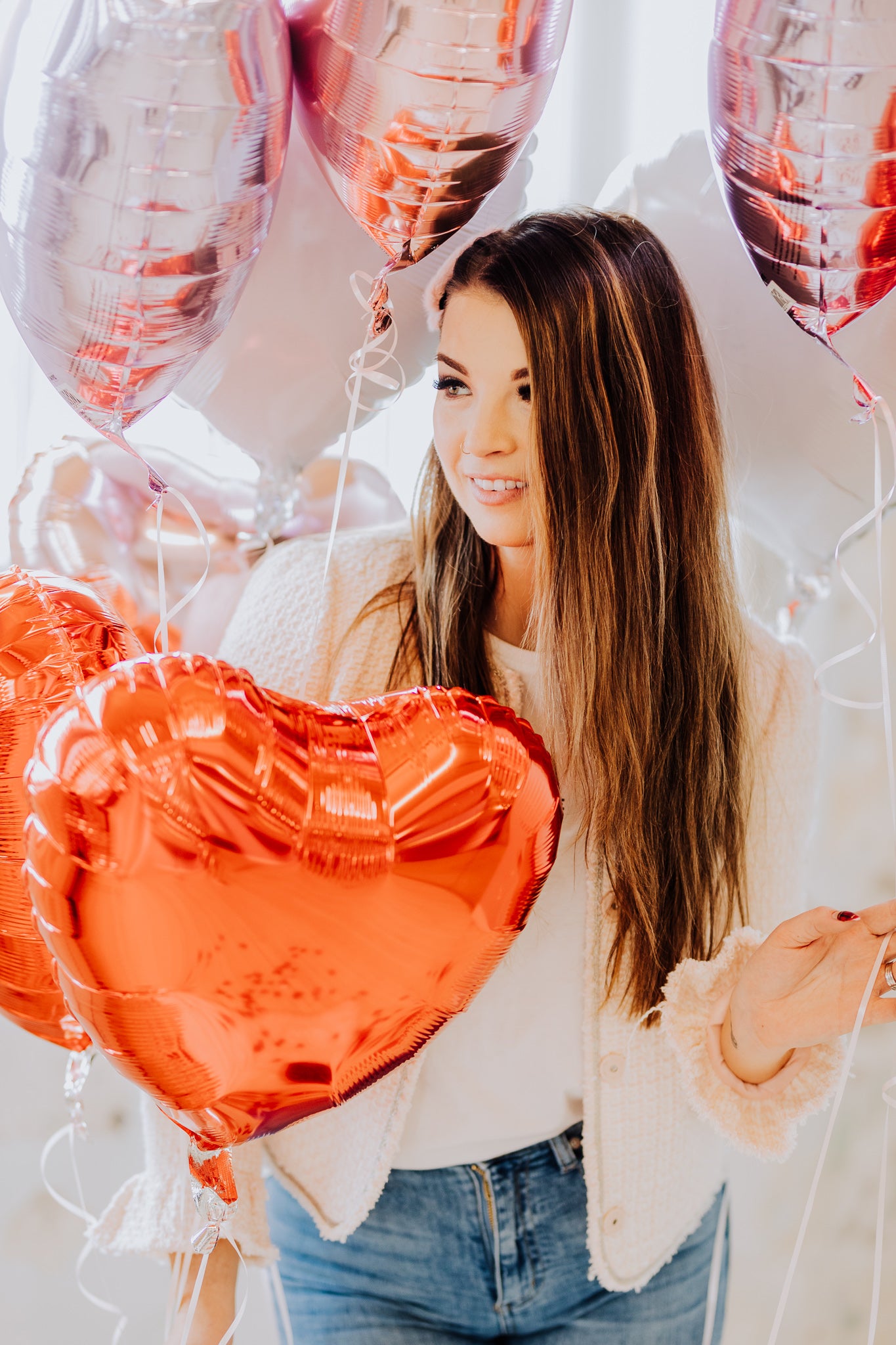 Valentine's Day Classic Foil Hearts