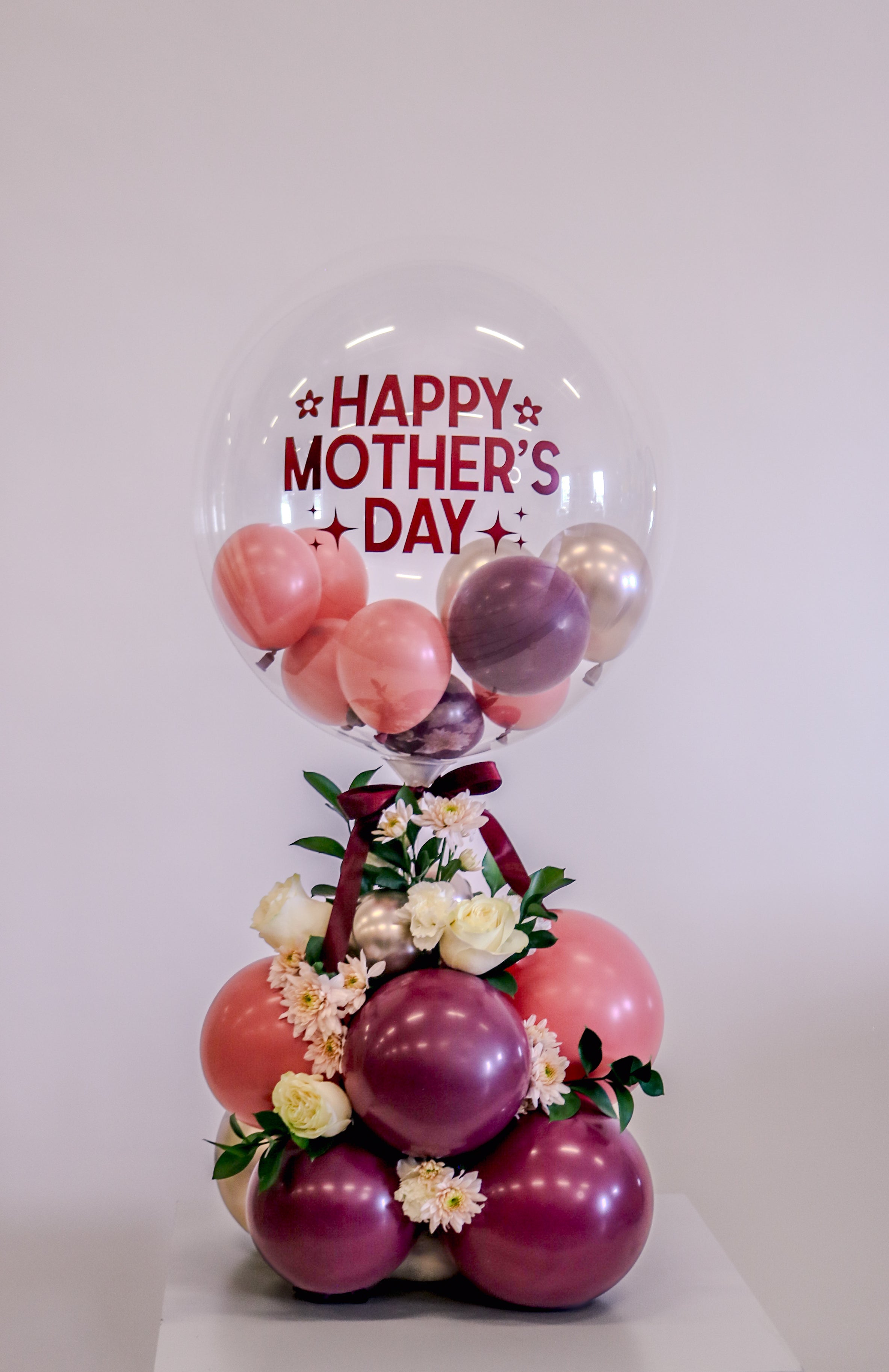 Mother's Day Balloon + Floral Bundle