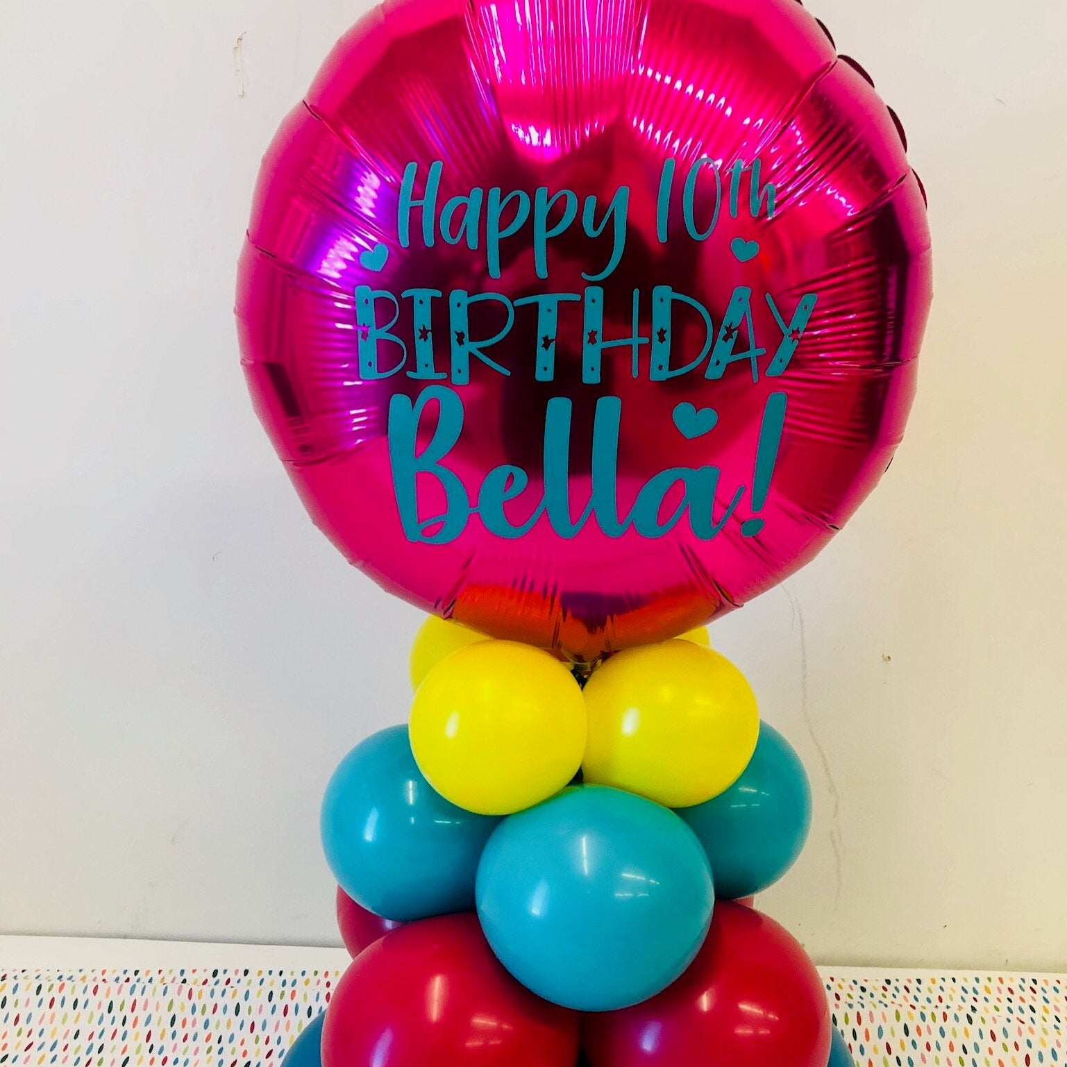 Custom Foil Table Topper