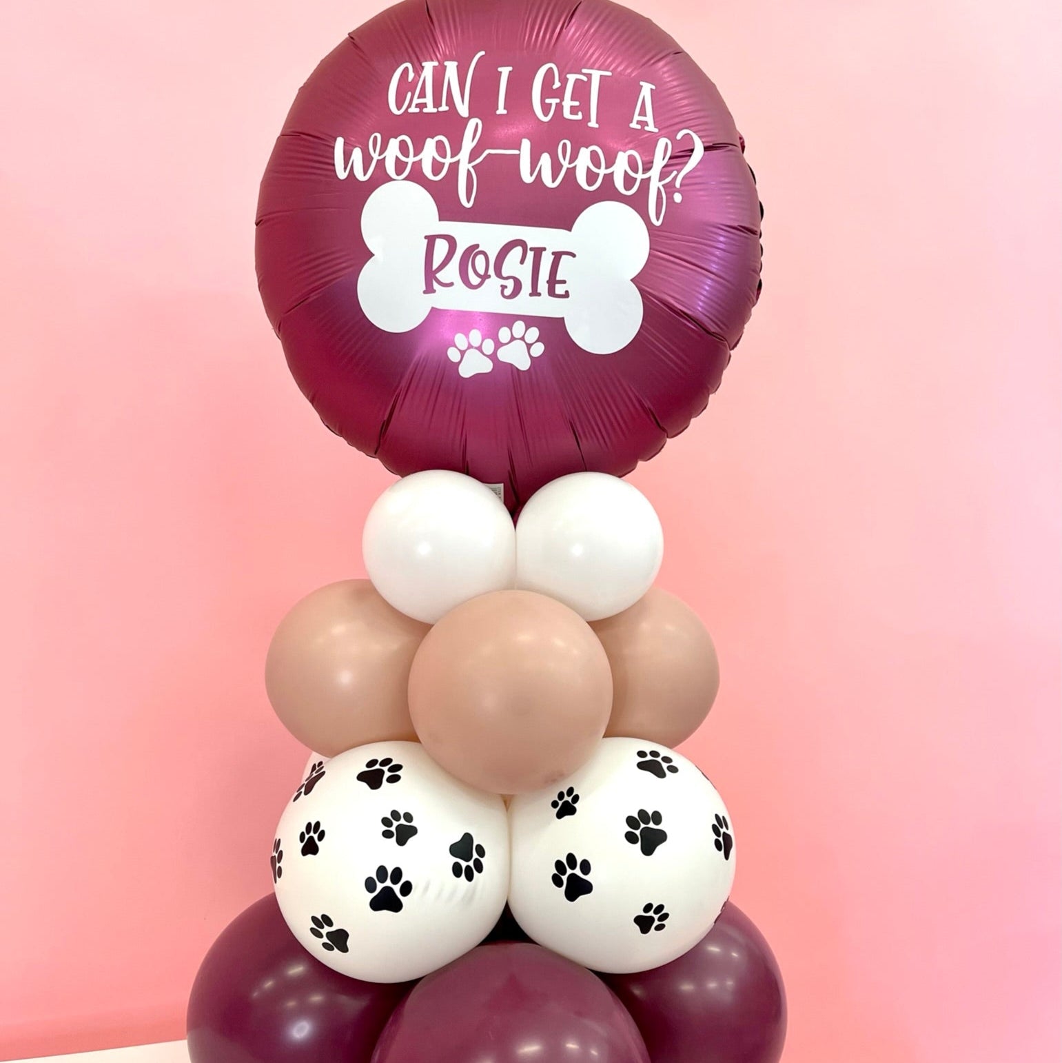 Custom Foil Table Topper