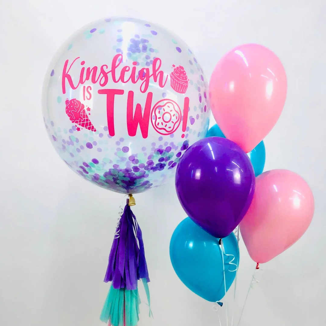 Confetti Signature Balloon w/ Tassel