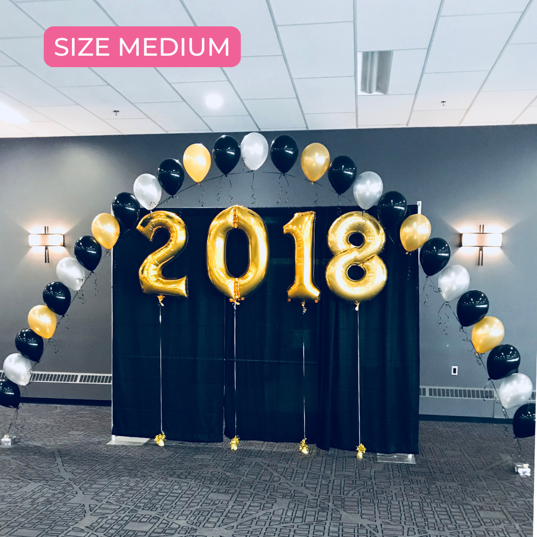 New Year Package - Arch and Foil Numbers