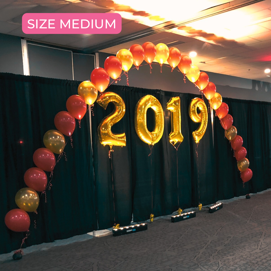 New Year Package - Arch and Foil Numbers