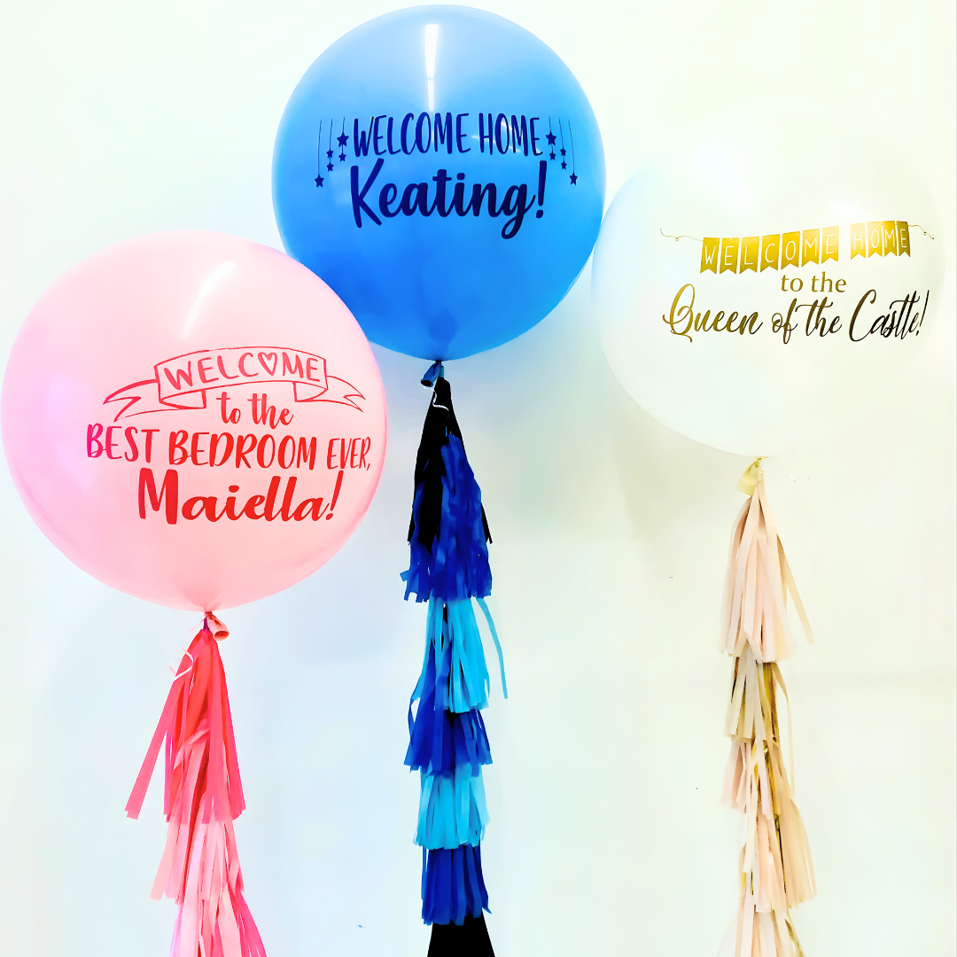 Signature Balloon w/ Tassel