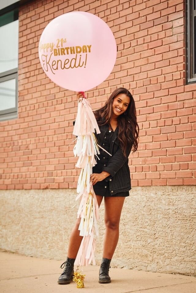 Signature Balloon w/ Tassel