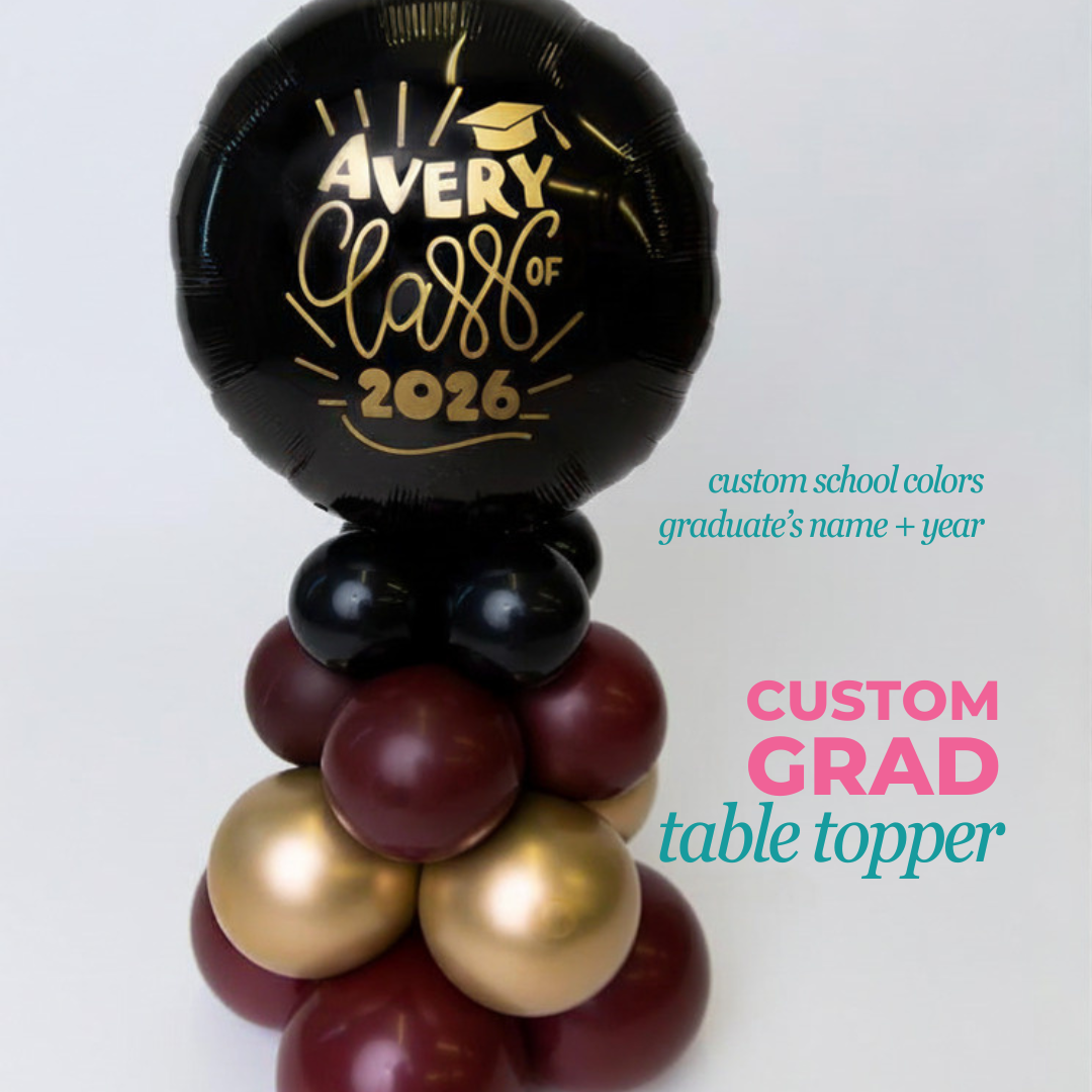 Custom Class of 2026 Foil Table Topper