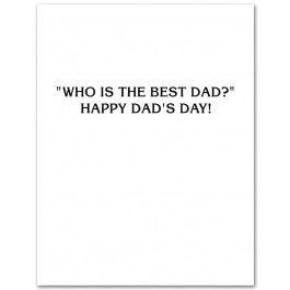 Jeopardy Father's Day Card
