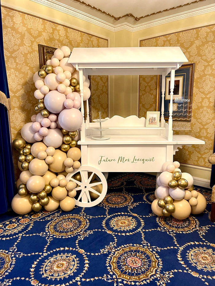 Hotel Saskatchewan Candy Cart Bridal Shower
