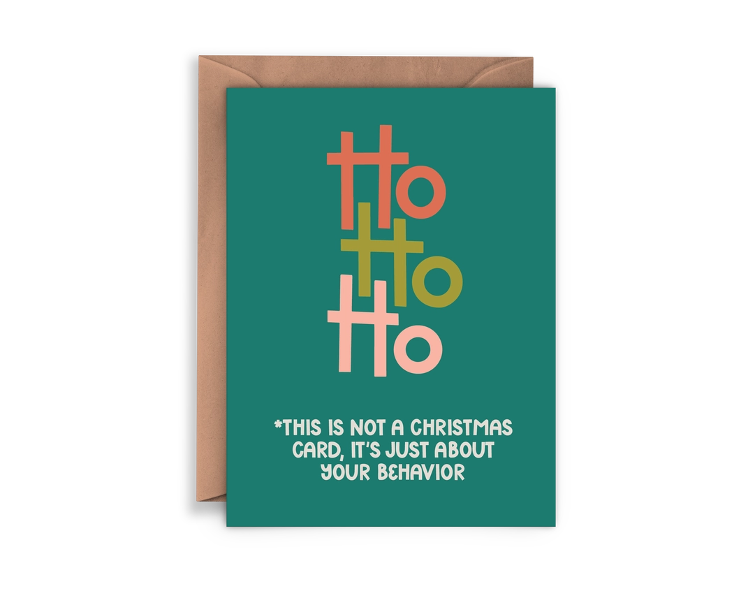 Ho Ho Ho Card