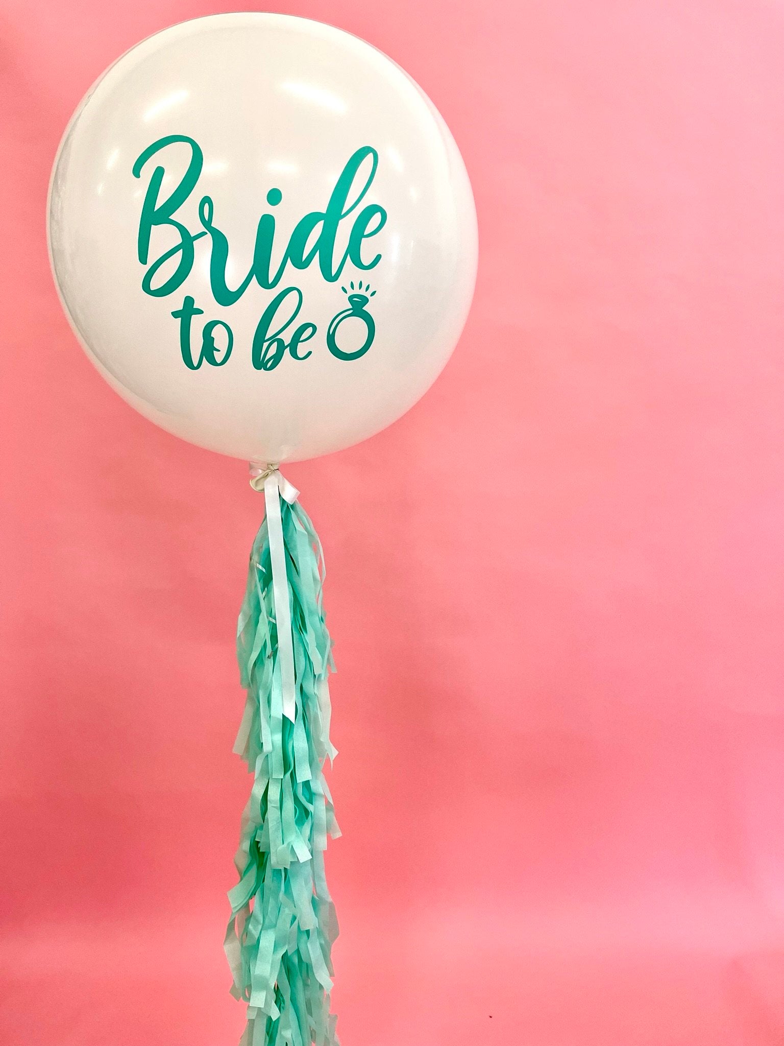 Bride to Be Signature Balloon w/ Tassel