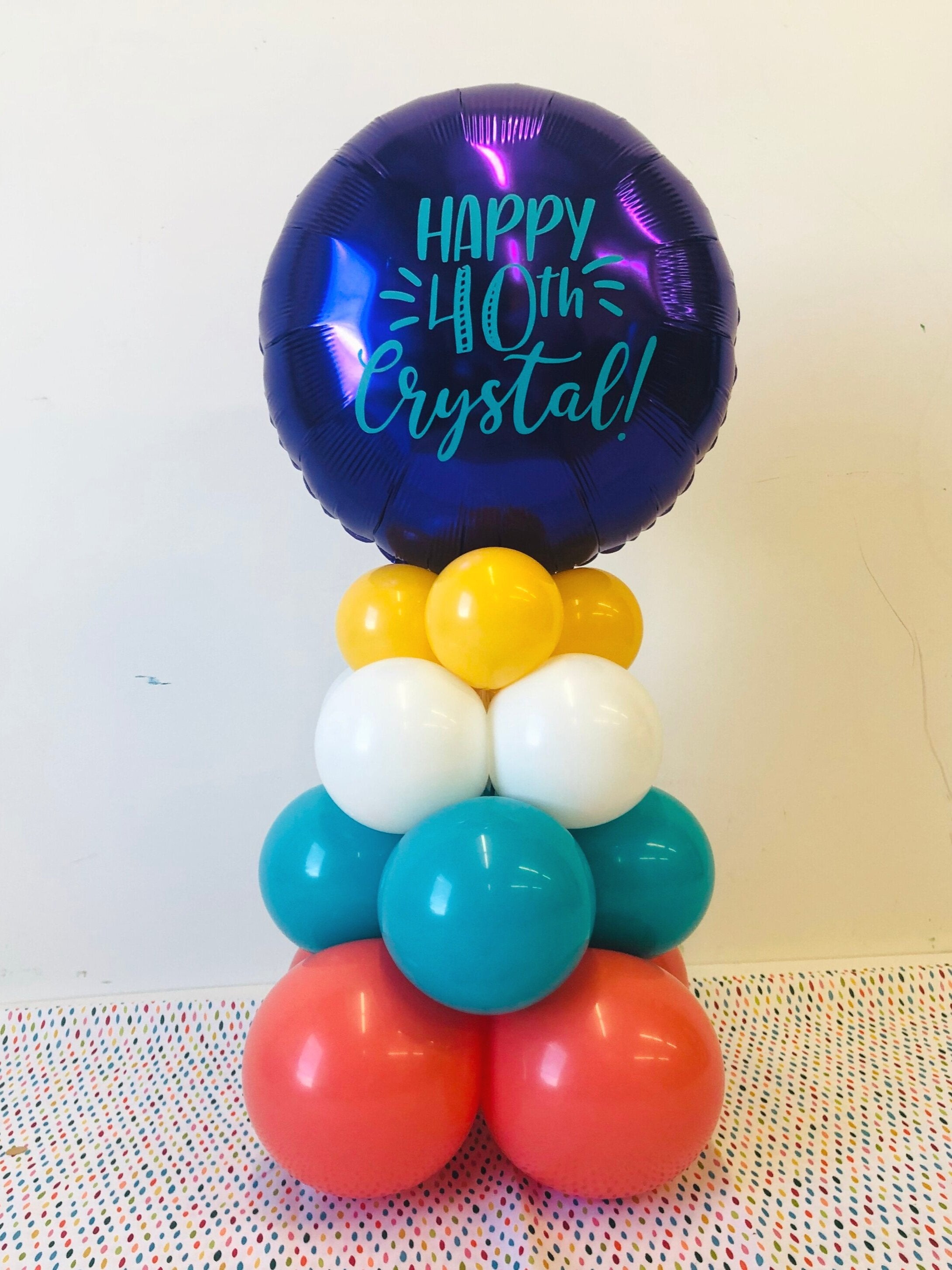 Custom Foil Table Topper