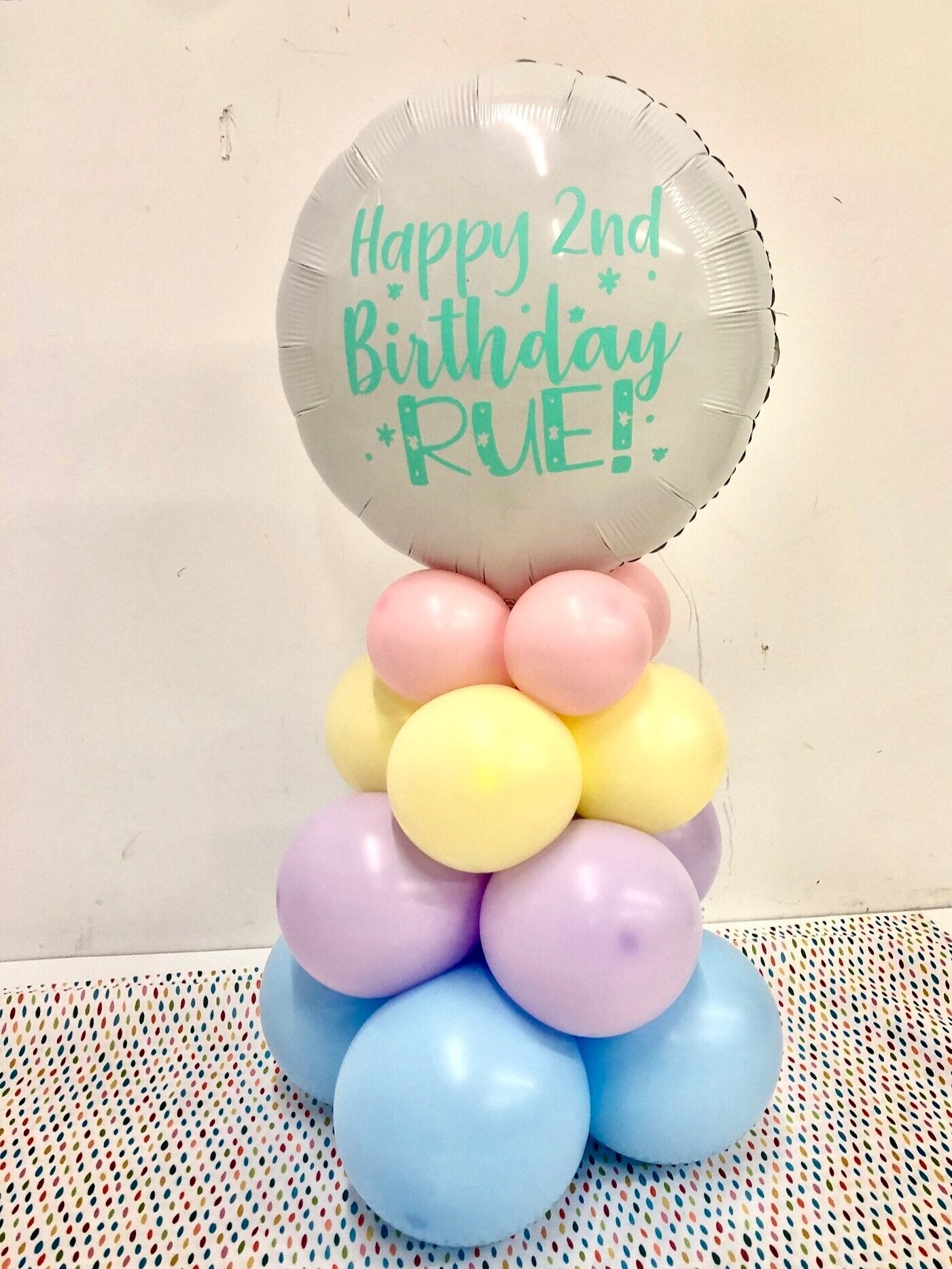 Custom Foil Table Topper