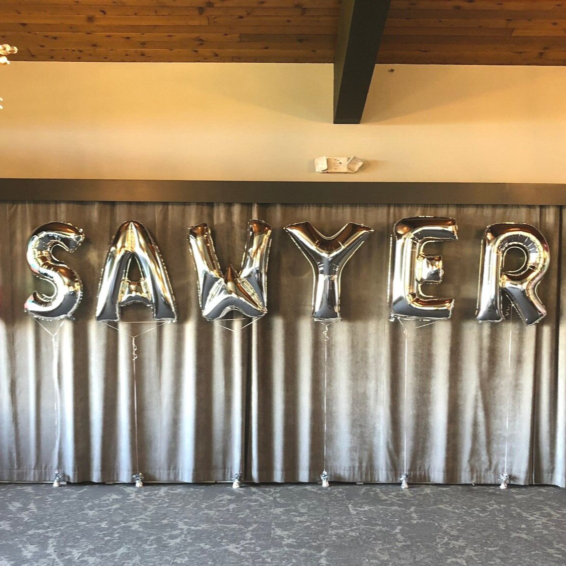 Foil Letters