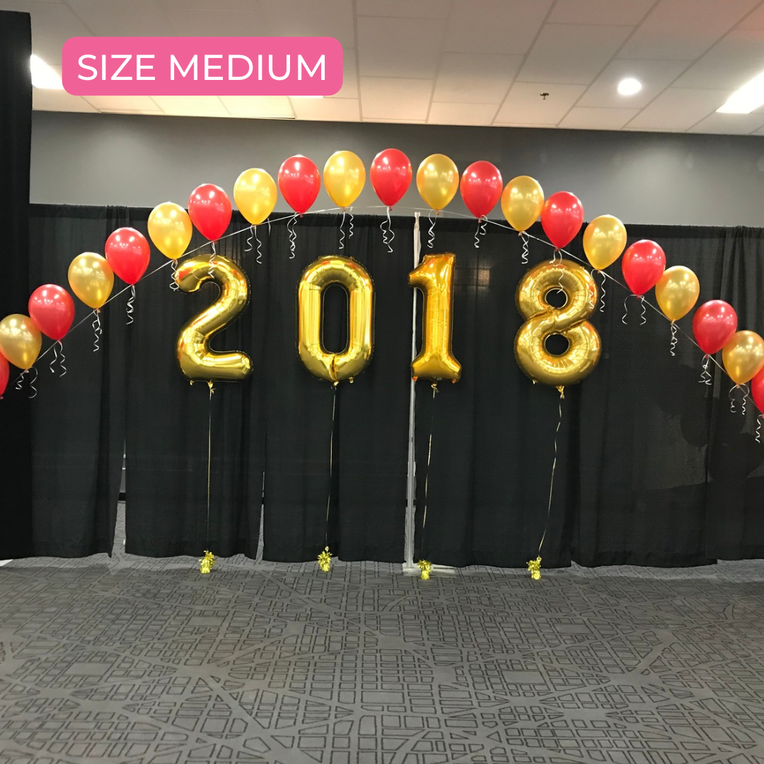 New Year Package - Arch and Foil Numbers