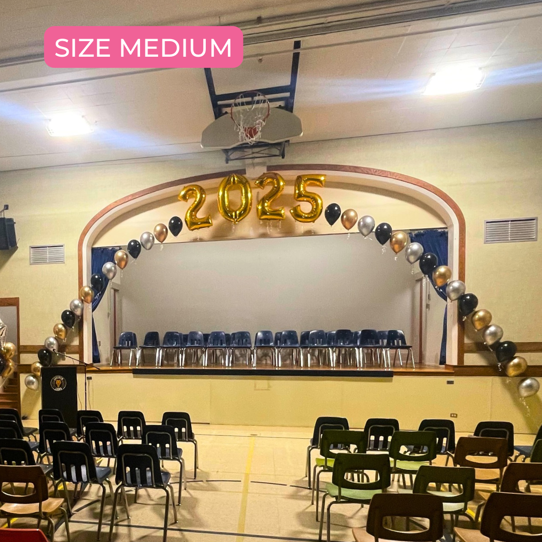 New Year Package - Arch and Foil Numbers