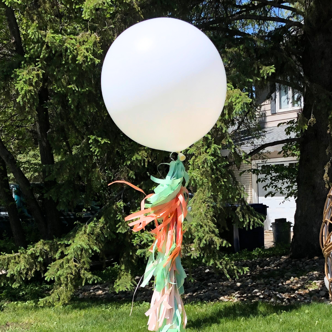 Signature Balloon w/ Tassel