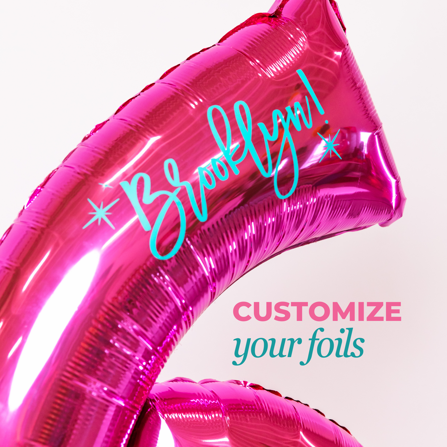 Foil Letter Balloons