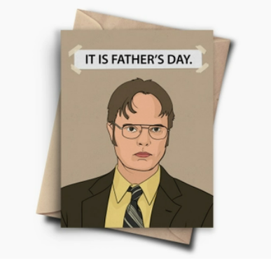 Dwight Fathers Day Card