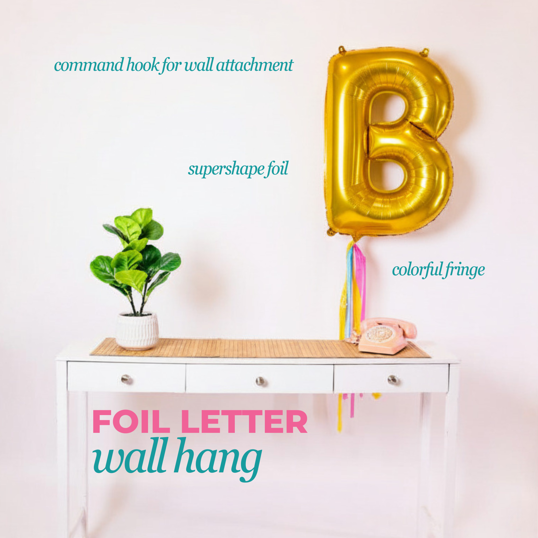Foil Letter Balloons