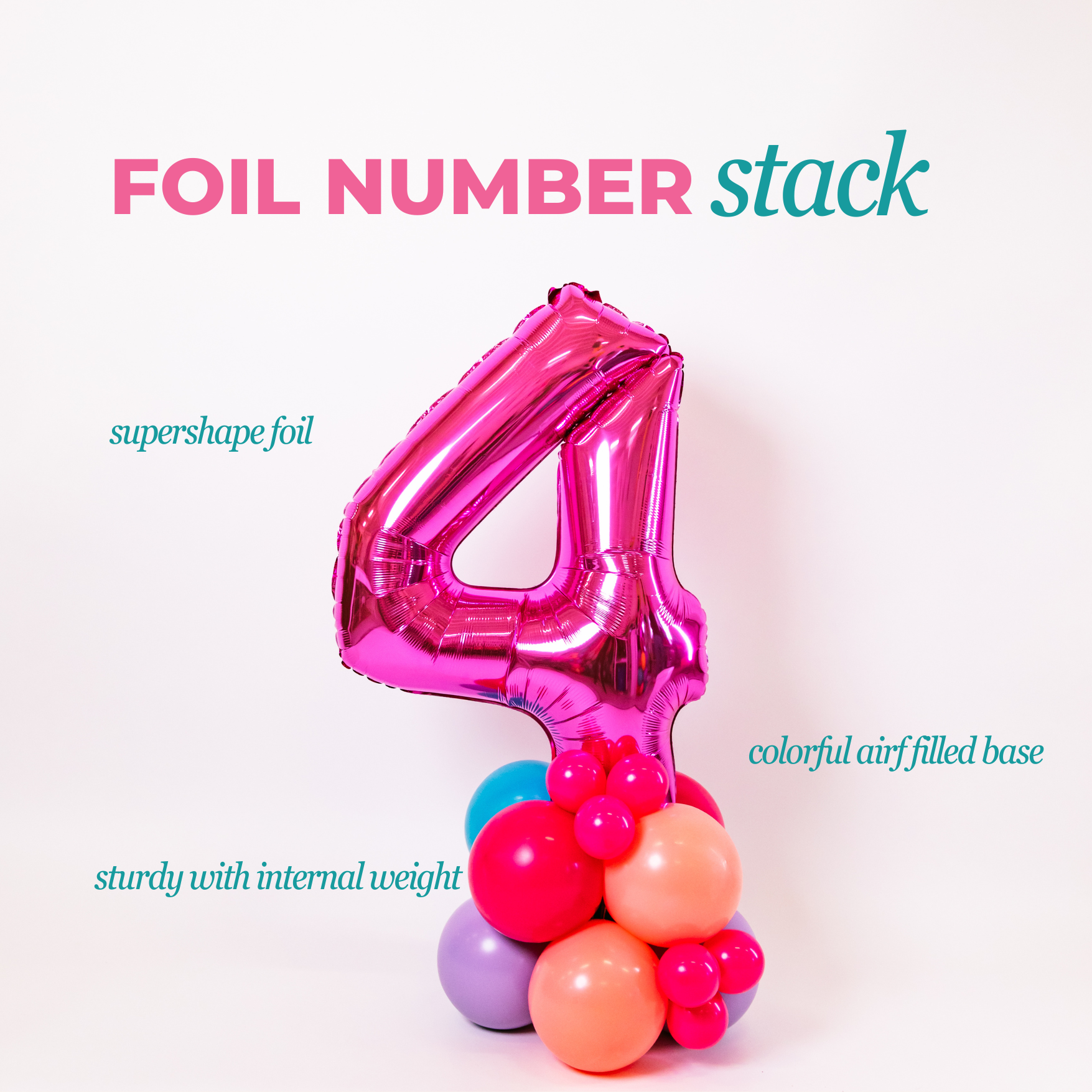 Foil Number Balloons