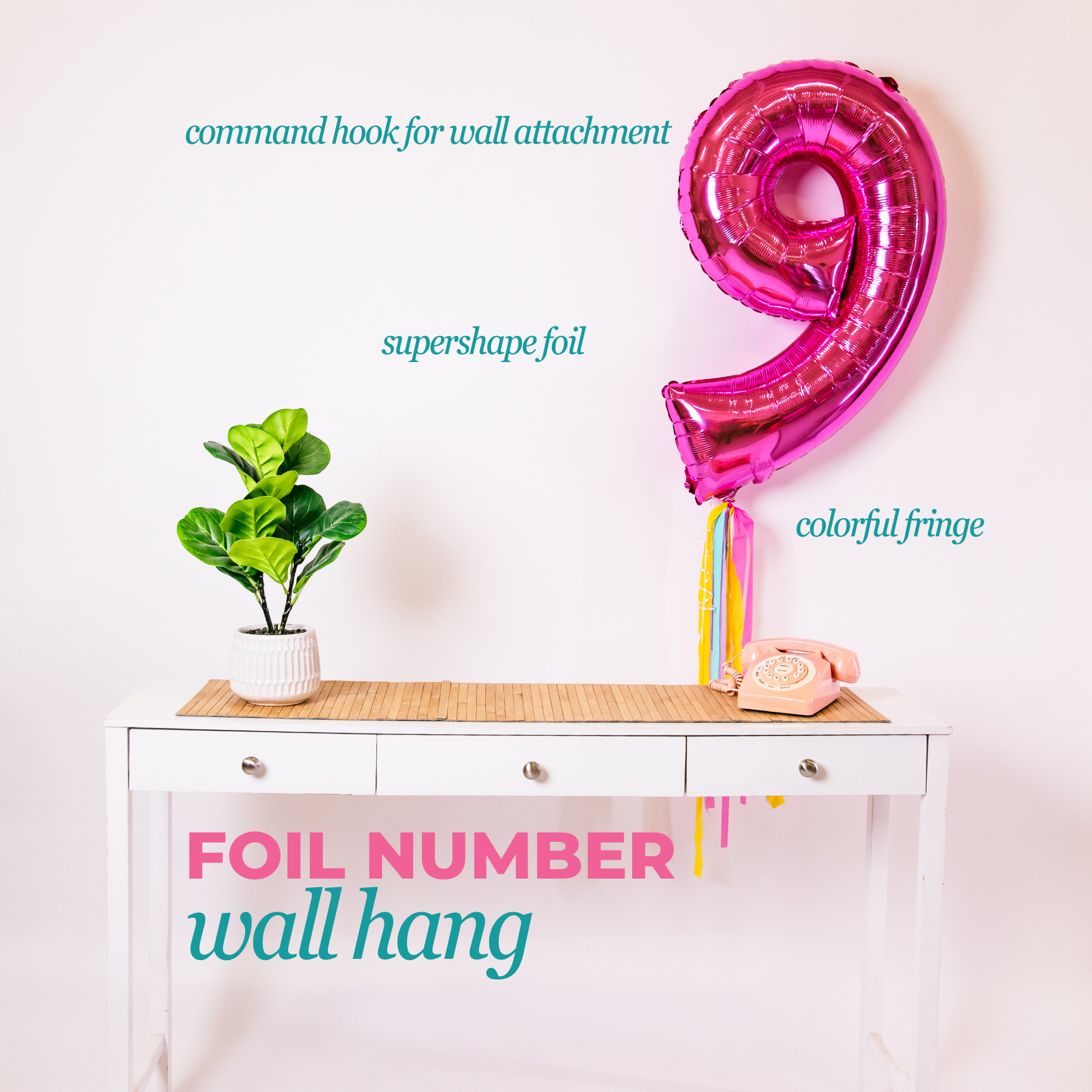 Foil Number Balloons