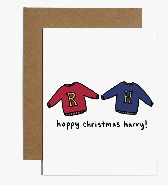 Happy Christmas Harry! Card