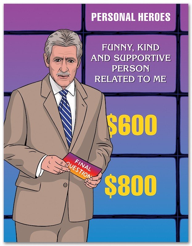 Jeopardy Father's Day Card