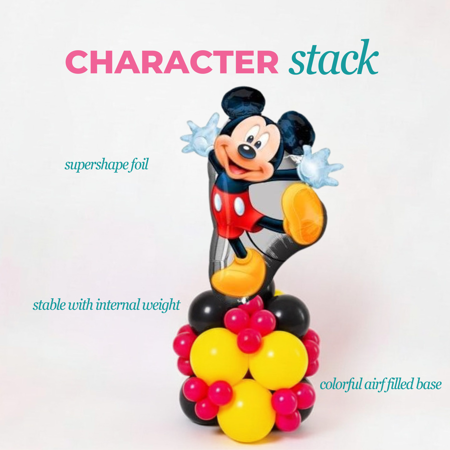 Mickey Mouse Supershape Foil Balloon