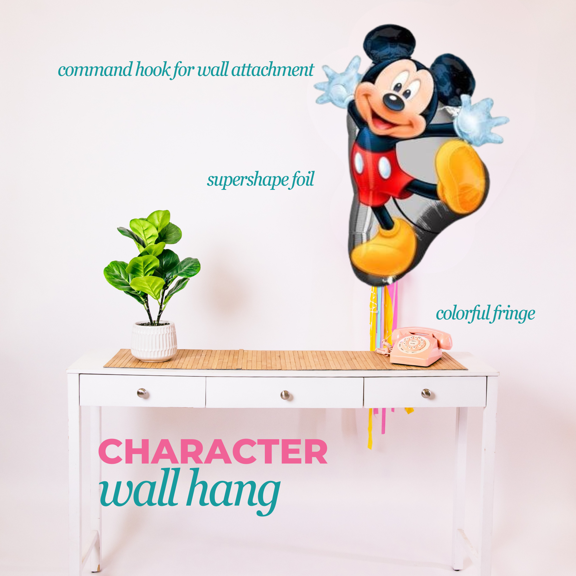 Mickey Mouse Supershape Foil Balloon