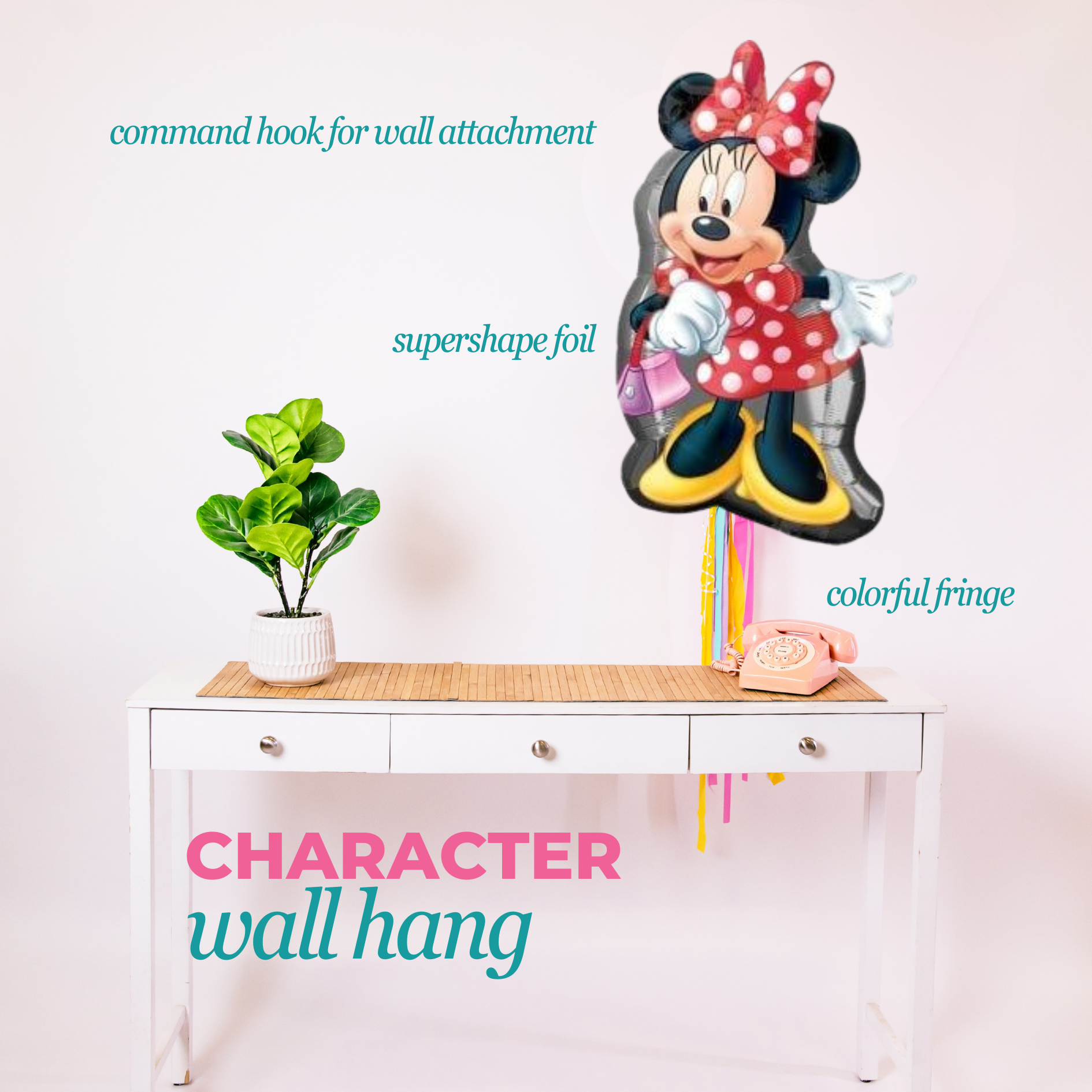 Minnie Mouse Supershape Foil Balloon