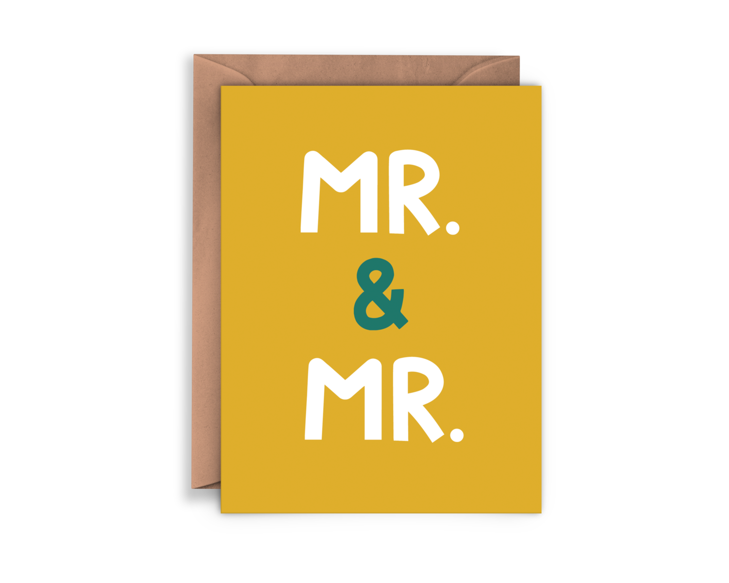 Mr & Mr Engagement Wedding Card