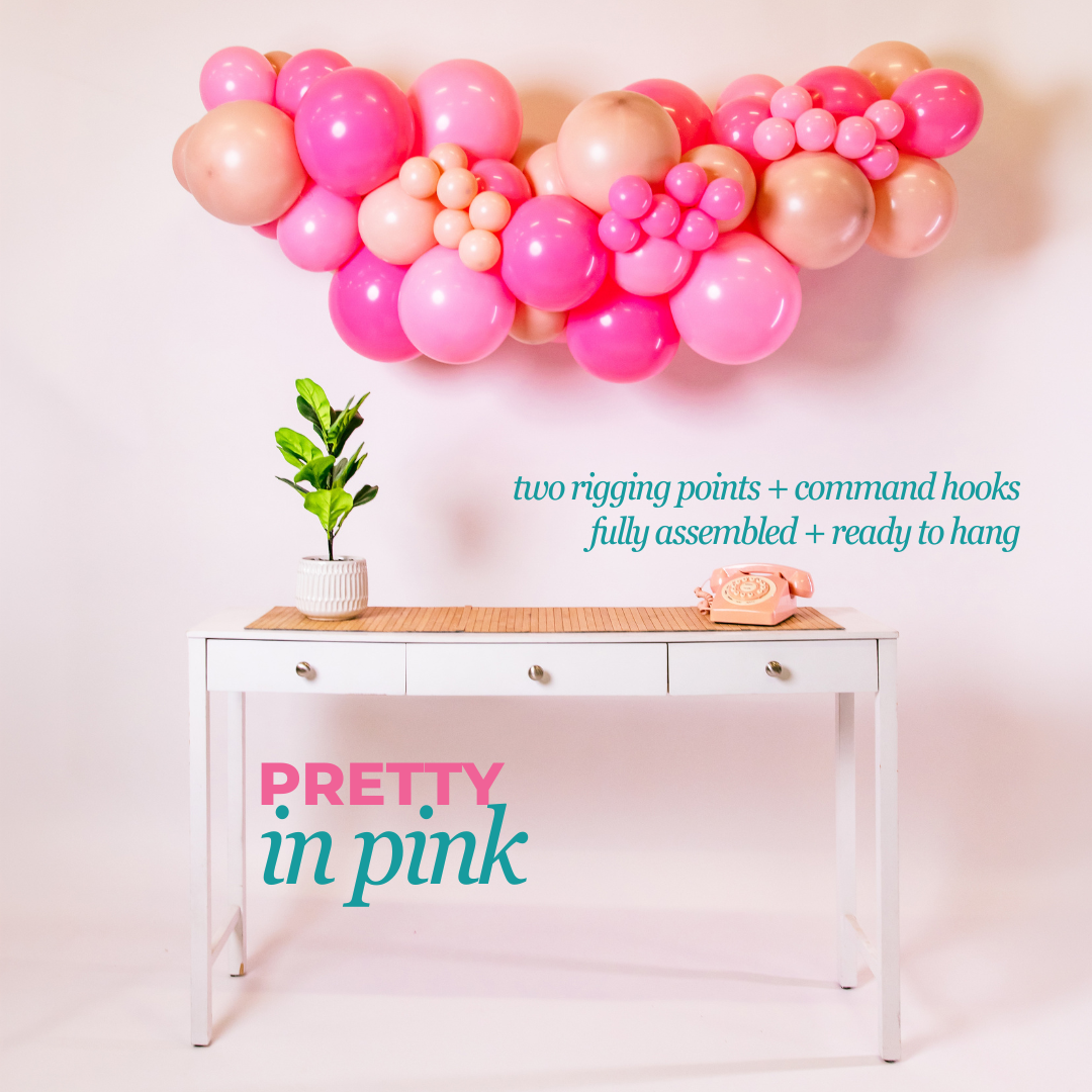 Grab + Go Garland - Pretty in Pink