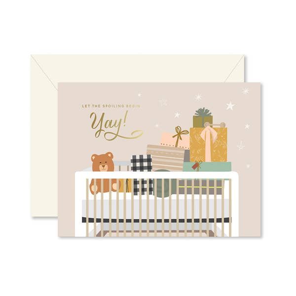 Spoiling Baby Greeting Card