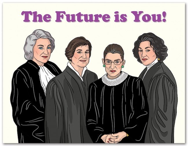 Supreme Judges, The Future is You! Congrats Card