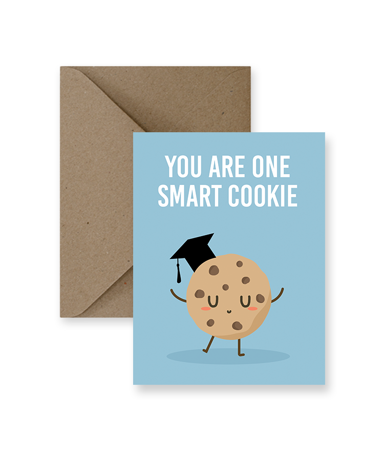 You Are One Smart Cookie - Graduation Card